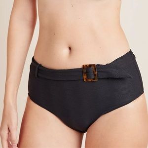 Anthropologie Seafolly Belted Bikini Bottoms